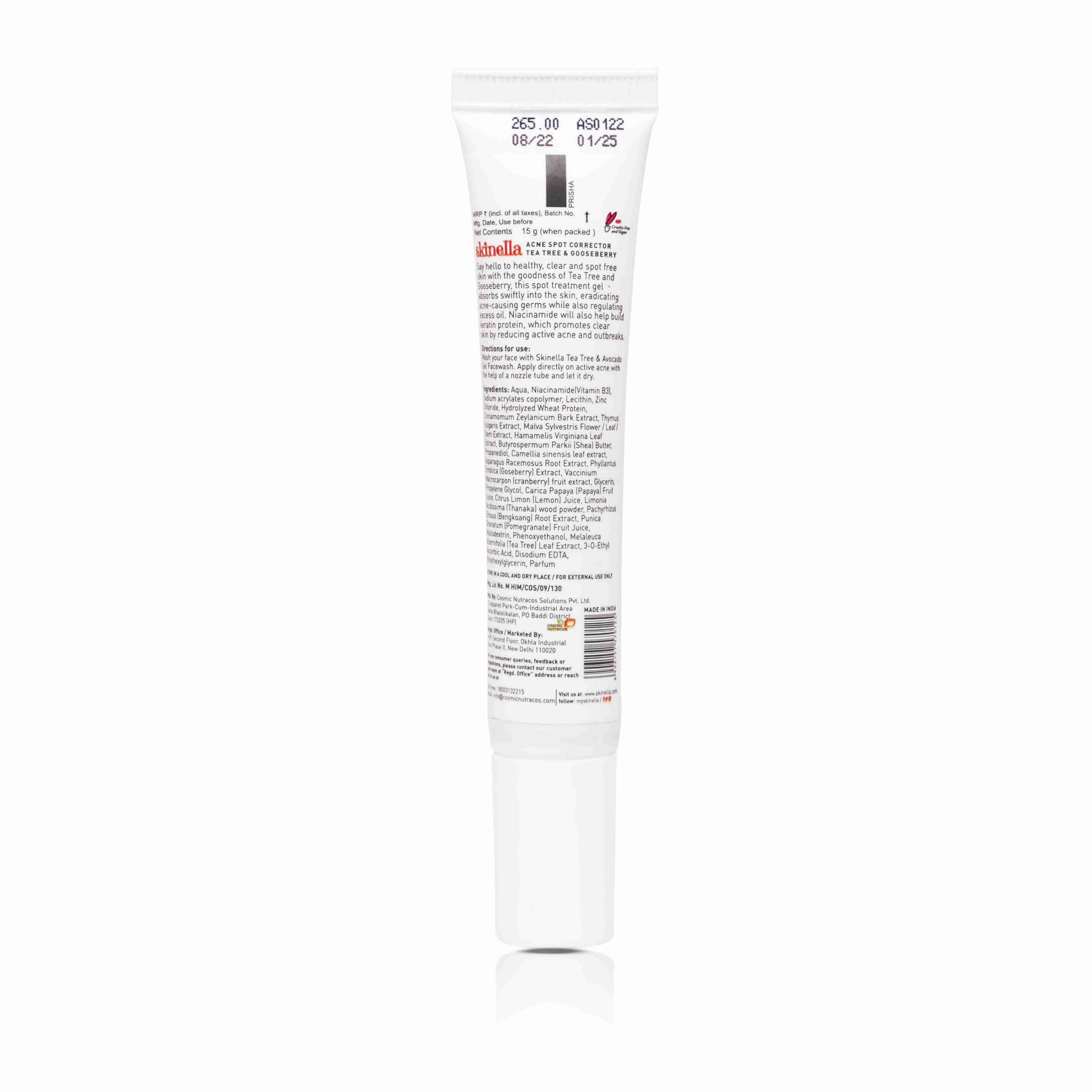 Skinella | Tea Tree & Gooseberry Spot Corrector | 15g