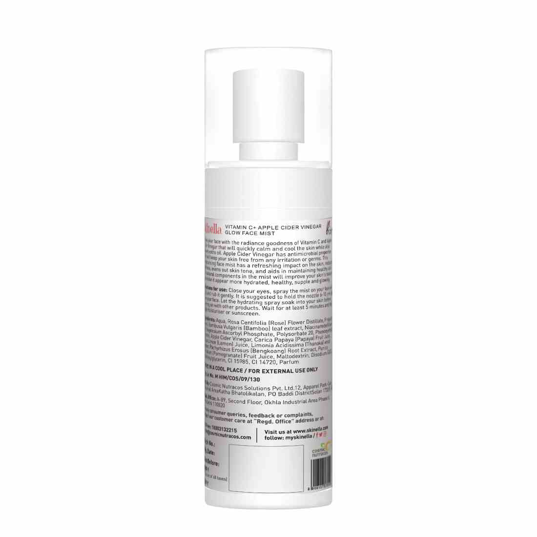 Skinella | Vitamin C + Apple Cider Vinegar Glow Face Mist | 100ml
