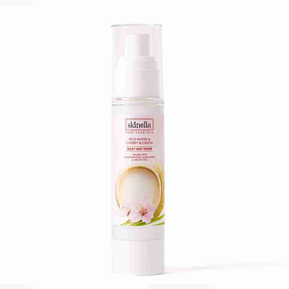 Skinella | Rice Water & Cherry Blossom Milky Mist Toner | 50ml