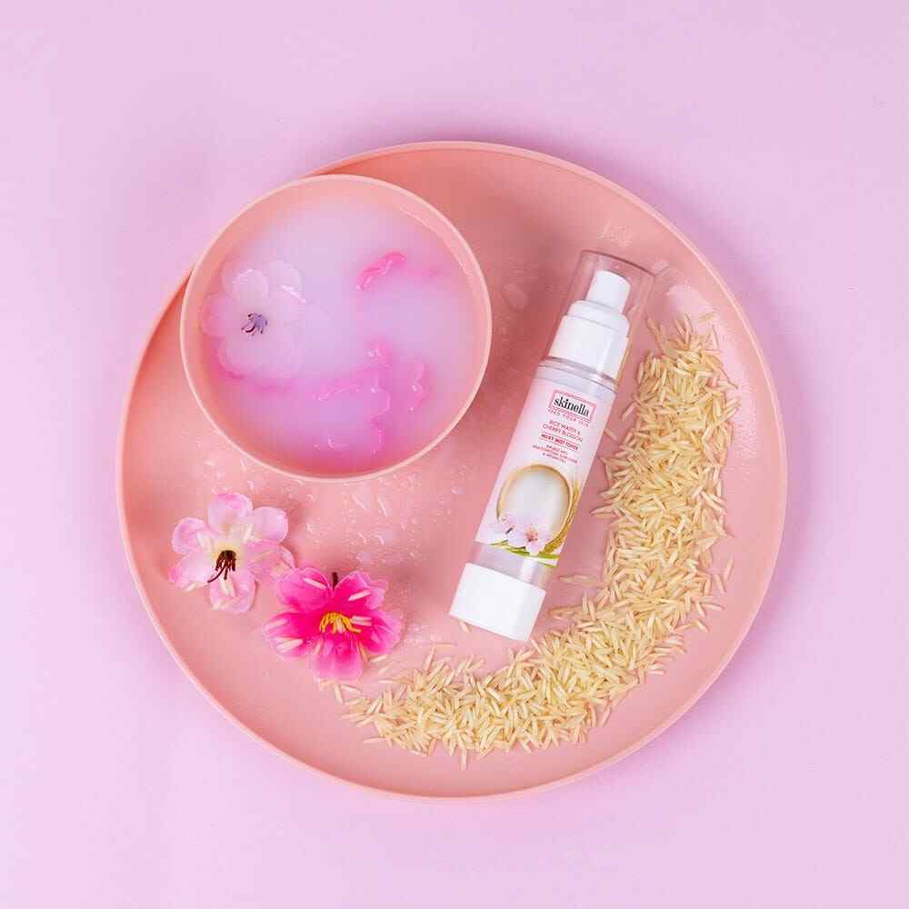 Skinella | Rice Water & Cherry Blossom Milky Mist Toner | 50ml