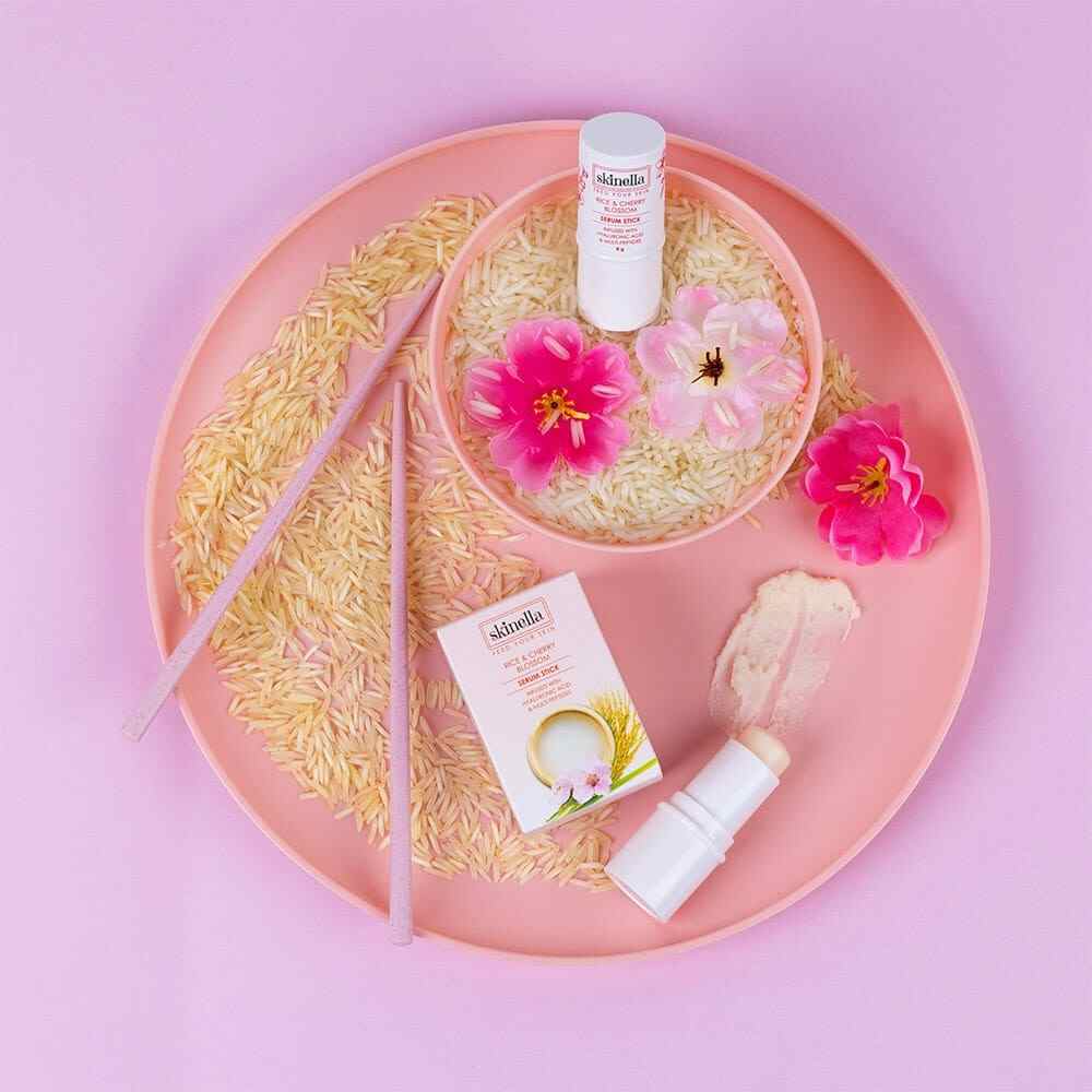 Skinella | Rice & Cherry Blossom Serum Stick | 8ml