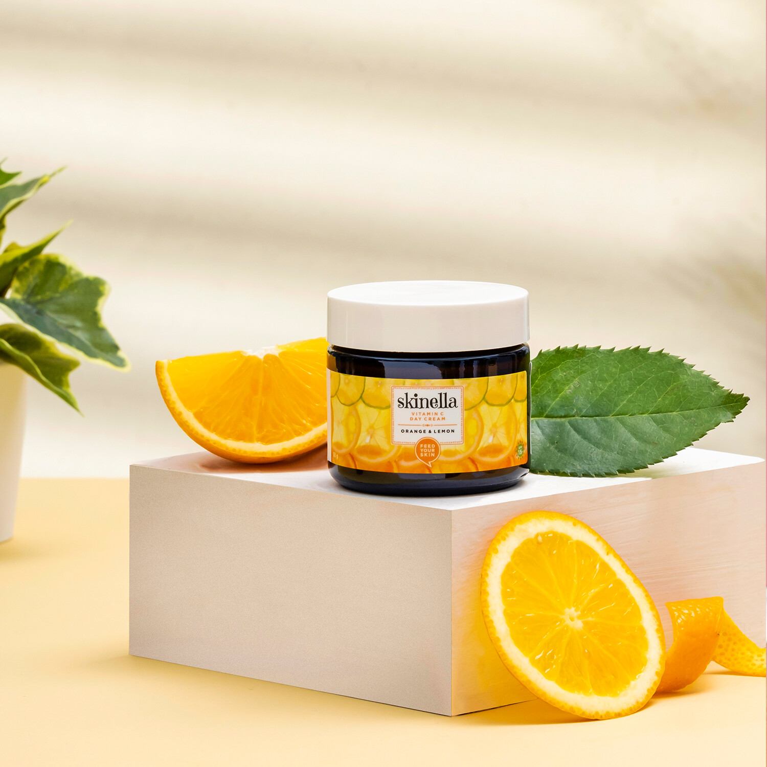 Skinella | Vitamin C Day Cream Orange & Lemon | 50g