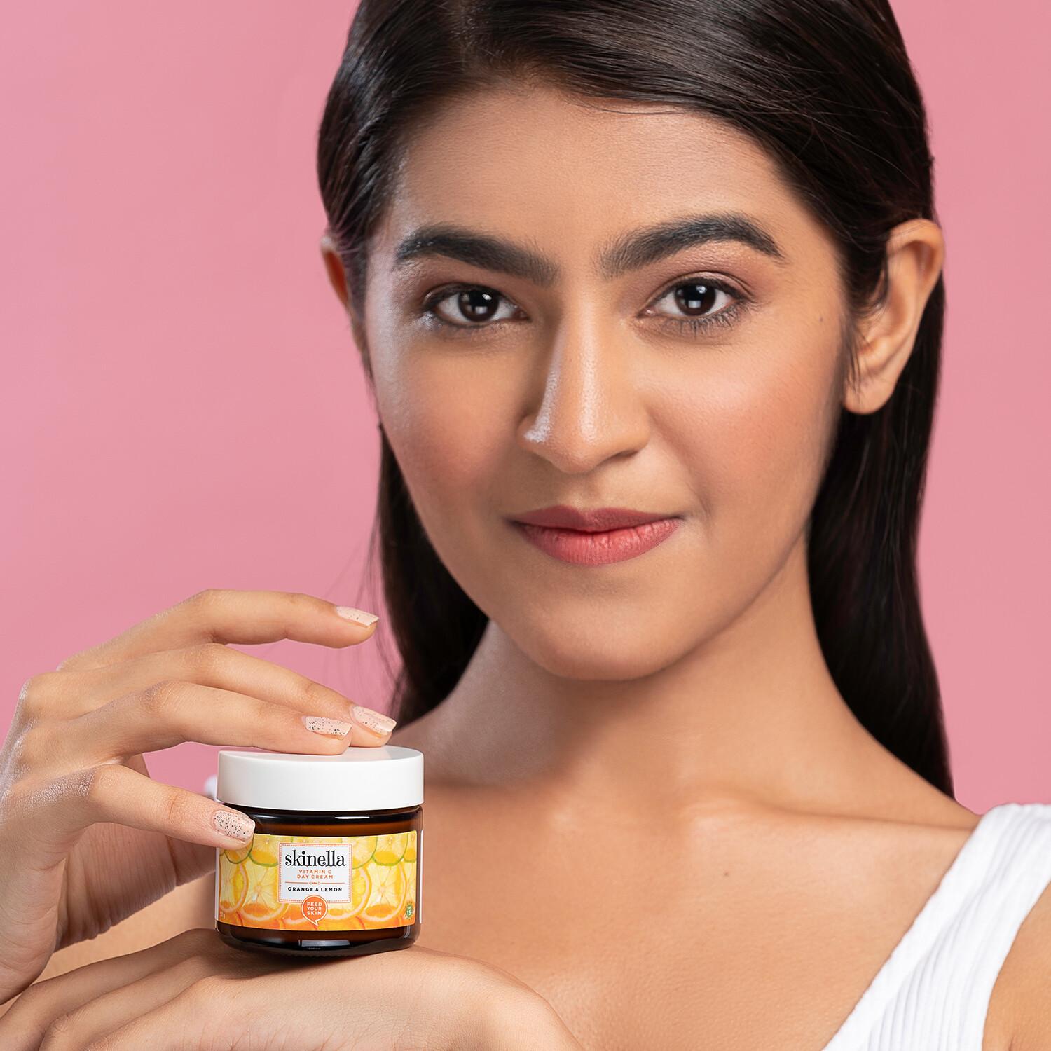Skinella | Vitamin C Day Cream Orange & Lemon | 50g