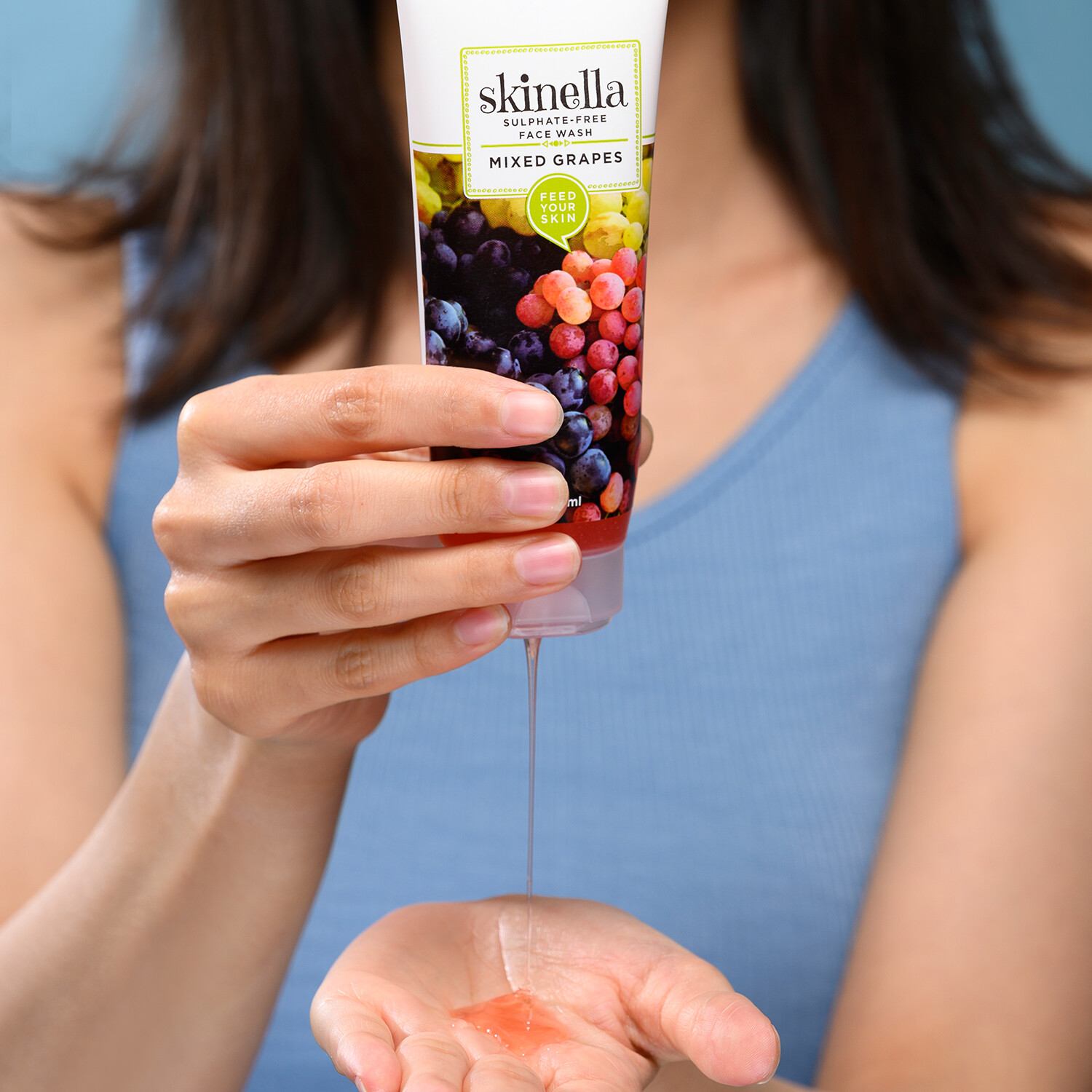 Skinella | Sulphate Free Wash Gel Mixed Grapes | 100ml