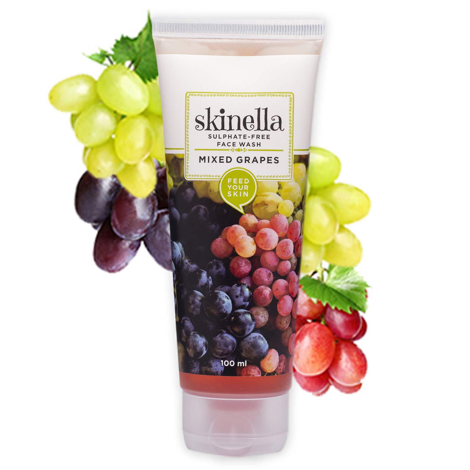 Skinella | Sulphate Free Wash Gel Mixed Grapes | 100ml
