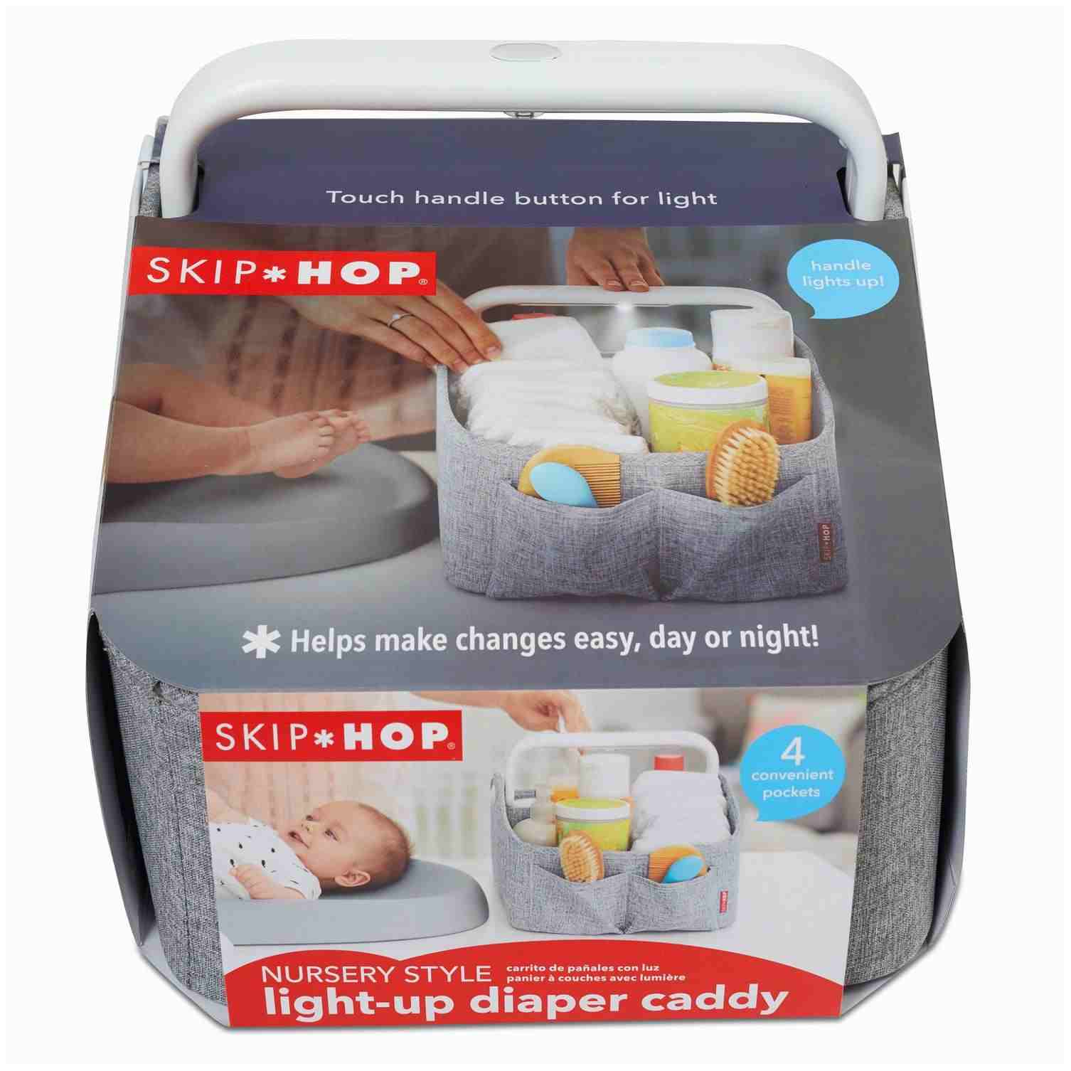Skip Hop Unisex Touch-Sensitive Light Diaper Bag - Multicolor
