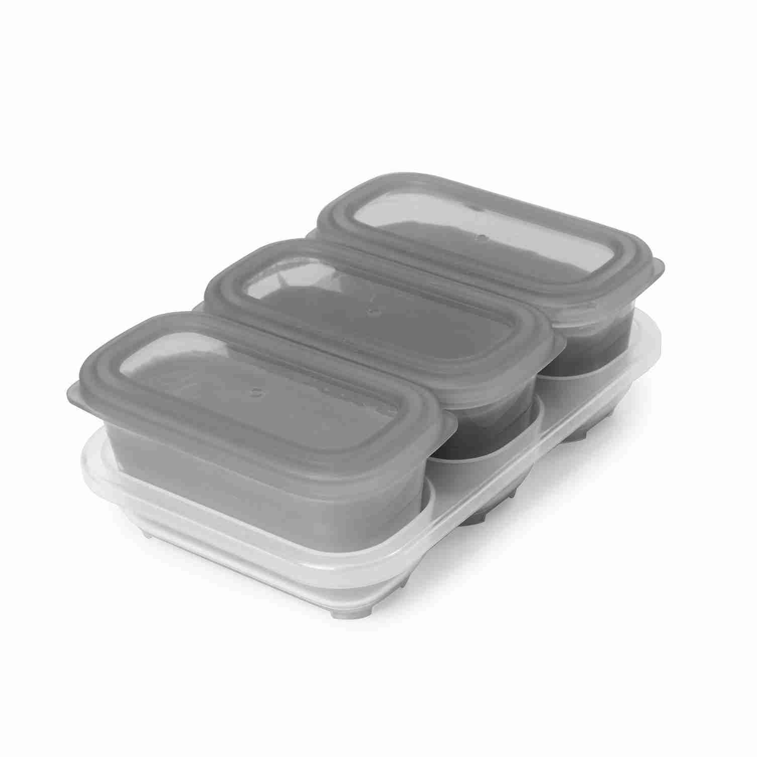 Skip Hop 6Oz Containers - Grey