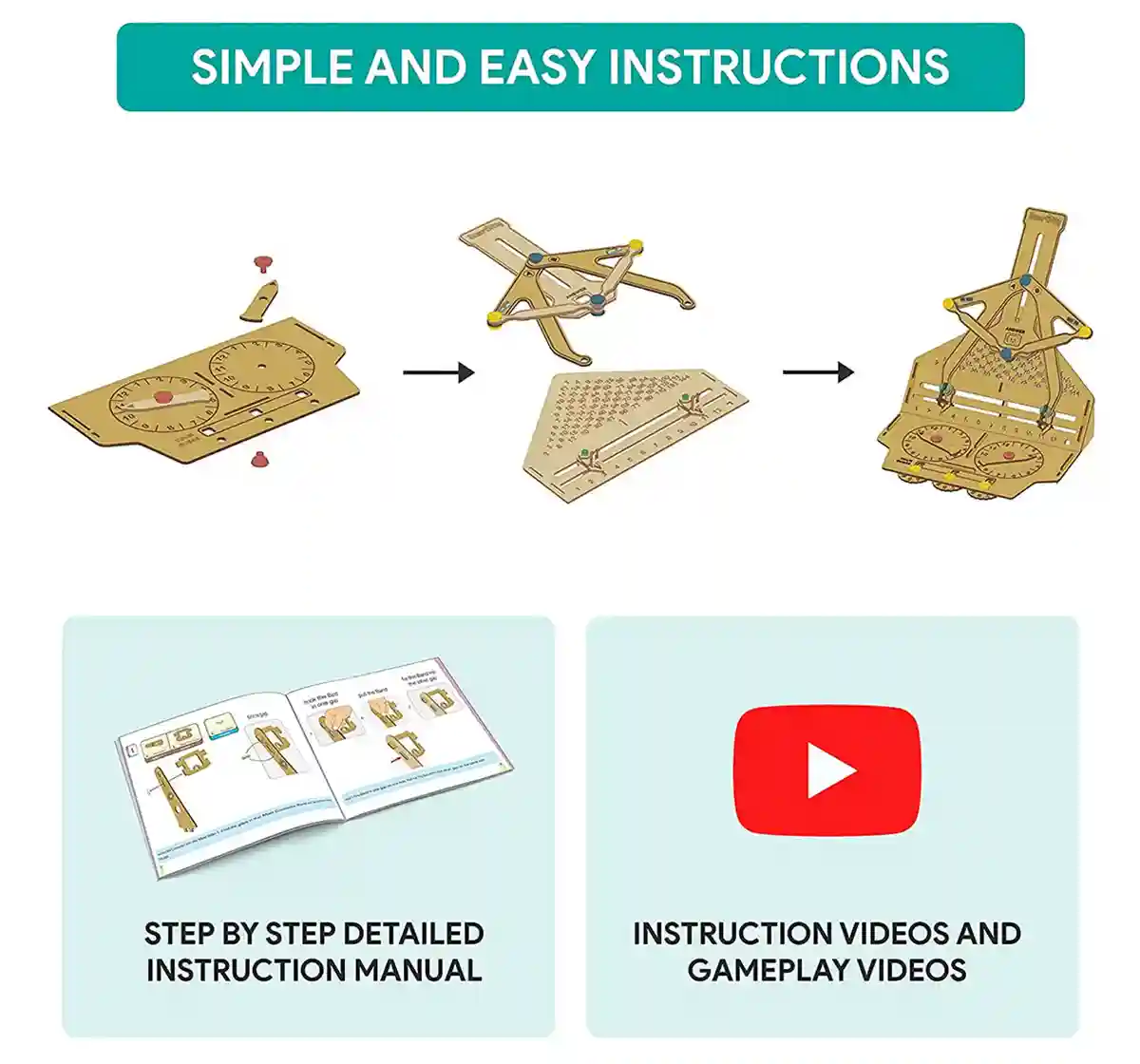 Smartivity Fidget Multiplication Machine STEM Educational DIY Fun Toys, Educational & Construction based Activity Game for Kids 6 to 14, Birthday Gifts for Boys & Girls, Learn Science Project