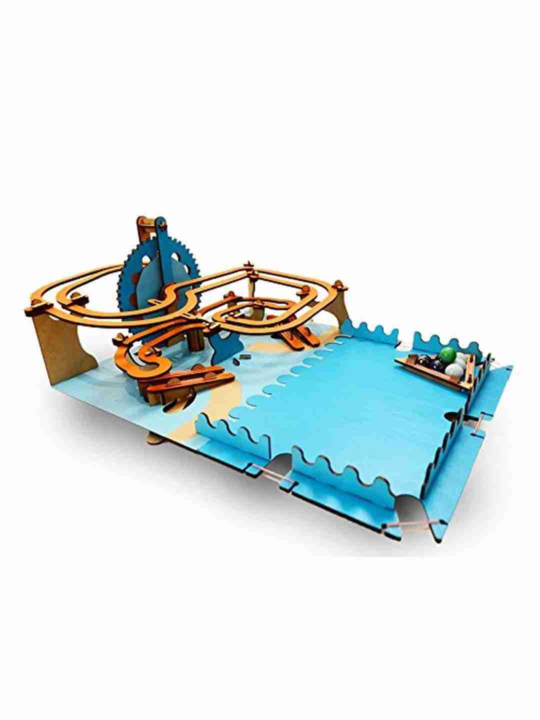 Smartivity Roller Coaster Marble Slide :  Stem, Learning, Educational and Construction Activity Toy Gift for Kids age 6Y+ (Multi-Color)