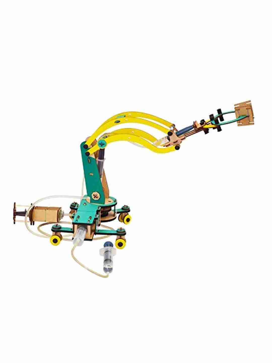 Smartivity Pump It Move It Hydraulic Crane For 8+ Years Boys And Girls, Stem, Learning, Educational And Construction Activity Toy Gift (Multi-Color) STEM for Kids age 8Y+