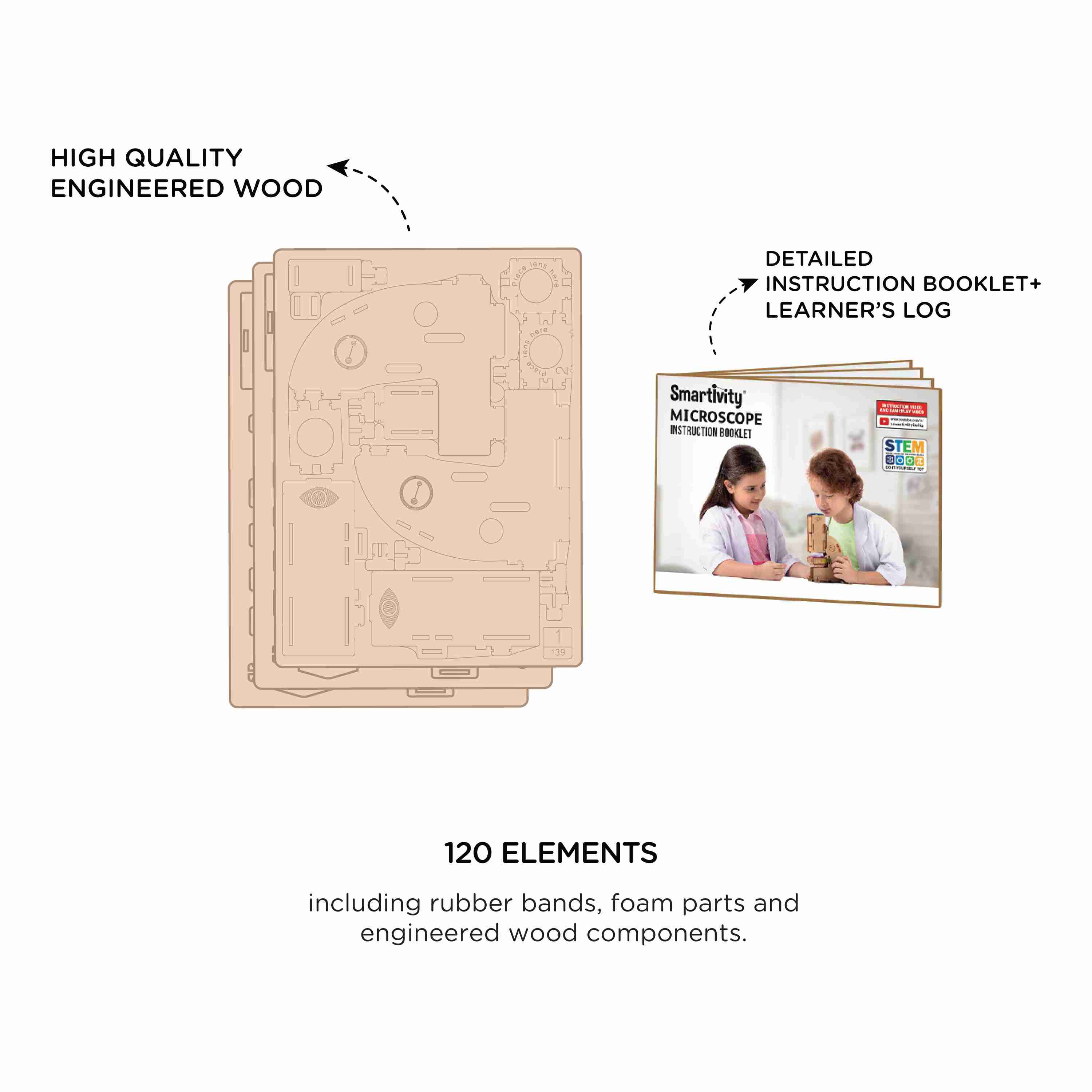 Smartivity Microscope STEM for Kids age 8Y+
