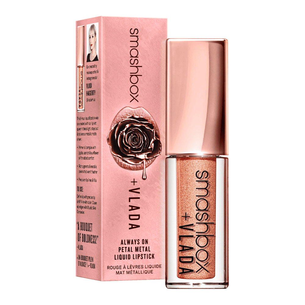 Petal Metal Always On Matte Lipstick (Limited Edition) • Desert Rose