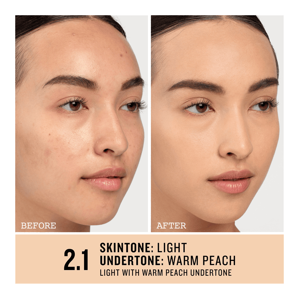 Studio Skin Full Coverage 24 Hour Foundation • 2.1