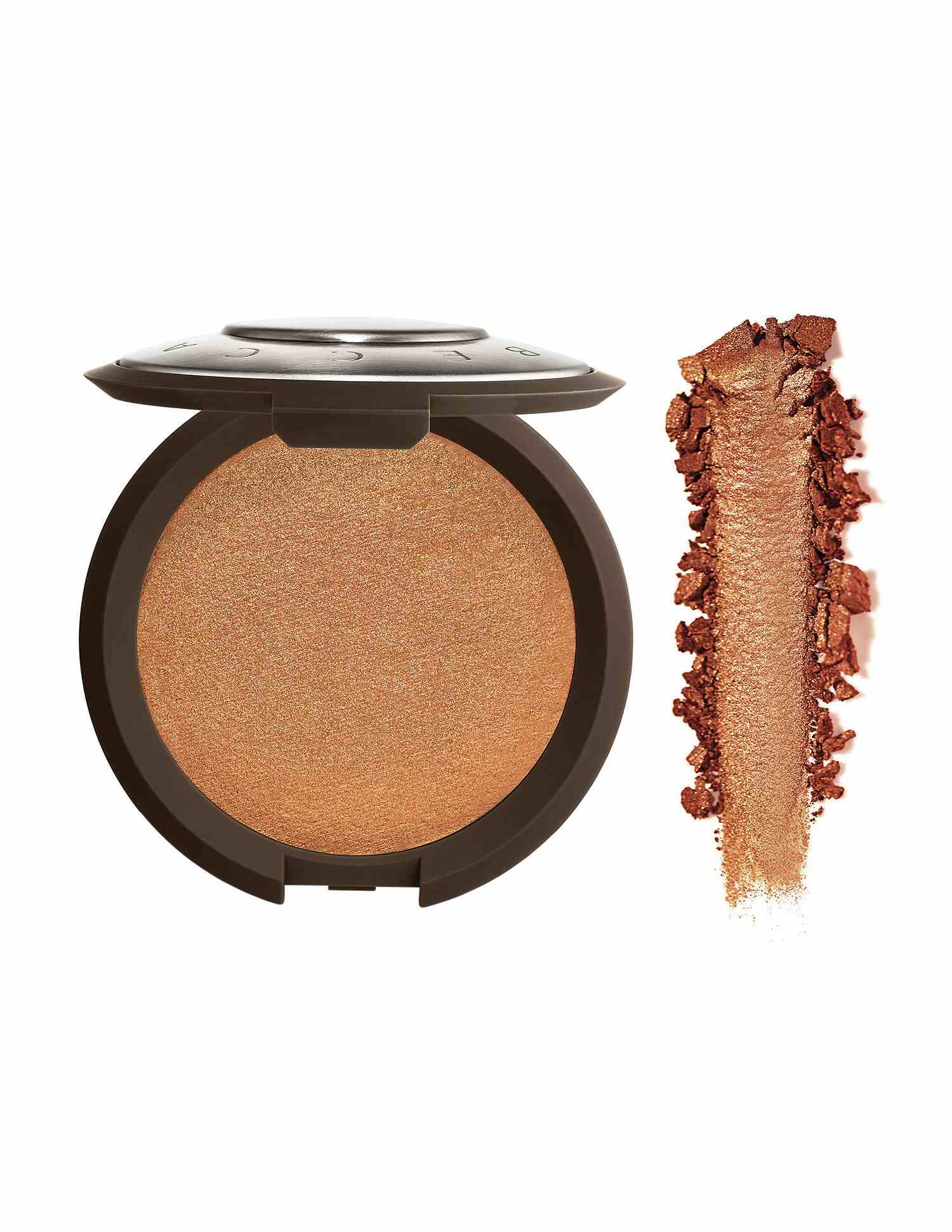 Smashbox X Becca Shimmering Skin Perfector Pressed Highlighter • Chocolate Geode