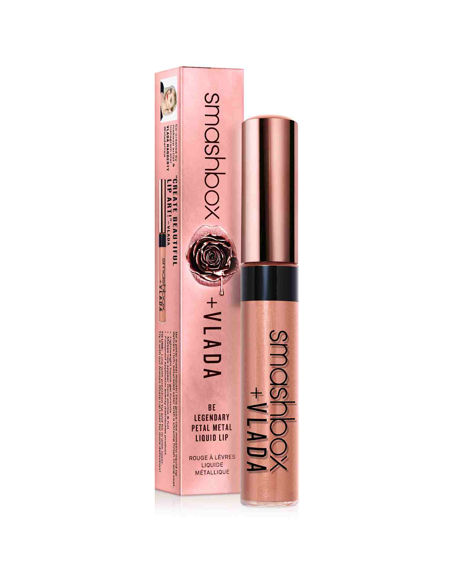 Be Legendary Petal Metal Liquid Lip • Petal Metal