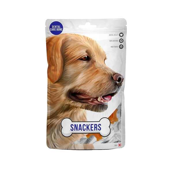 Snackers Dental Care Bone Healthy Dog Treat 70g