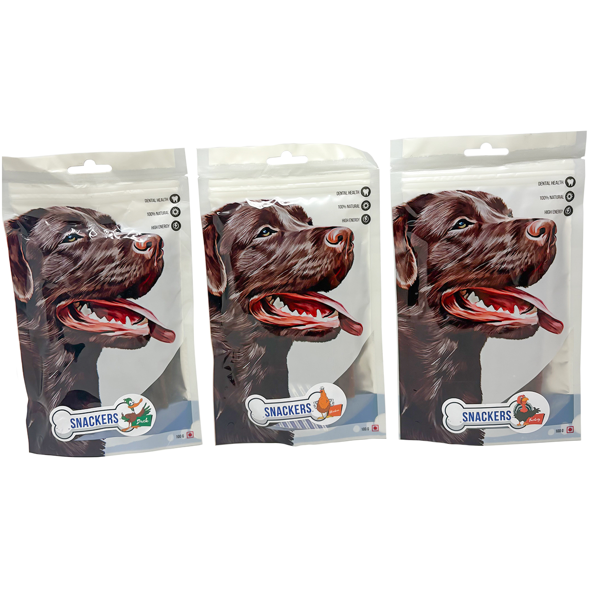 Snackers Dental Sticks - Value Bundle - All Breeds and Lifestages - (Pack of 3)
