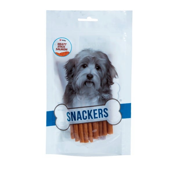 Snackers | Snackers Meaty Sticks Salmon - 100g – (Best Before Mar’26)