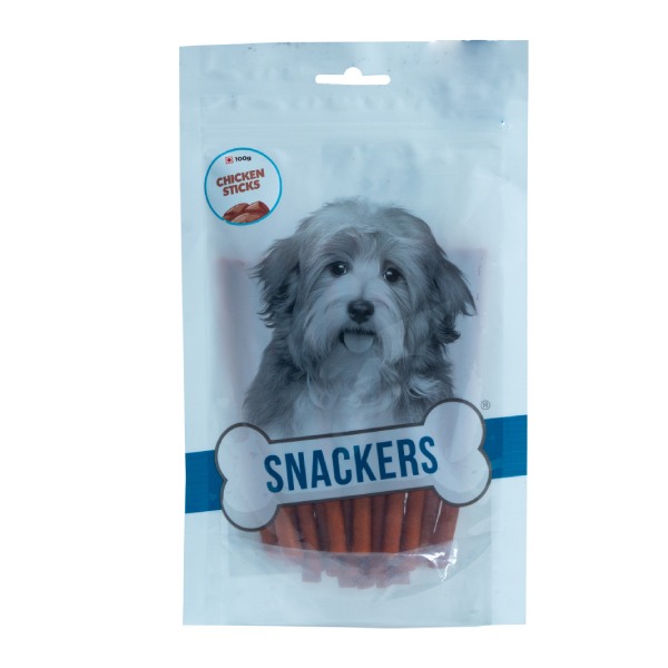 Snackers Chicken Sticks Dog Treat - 100g