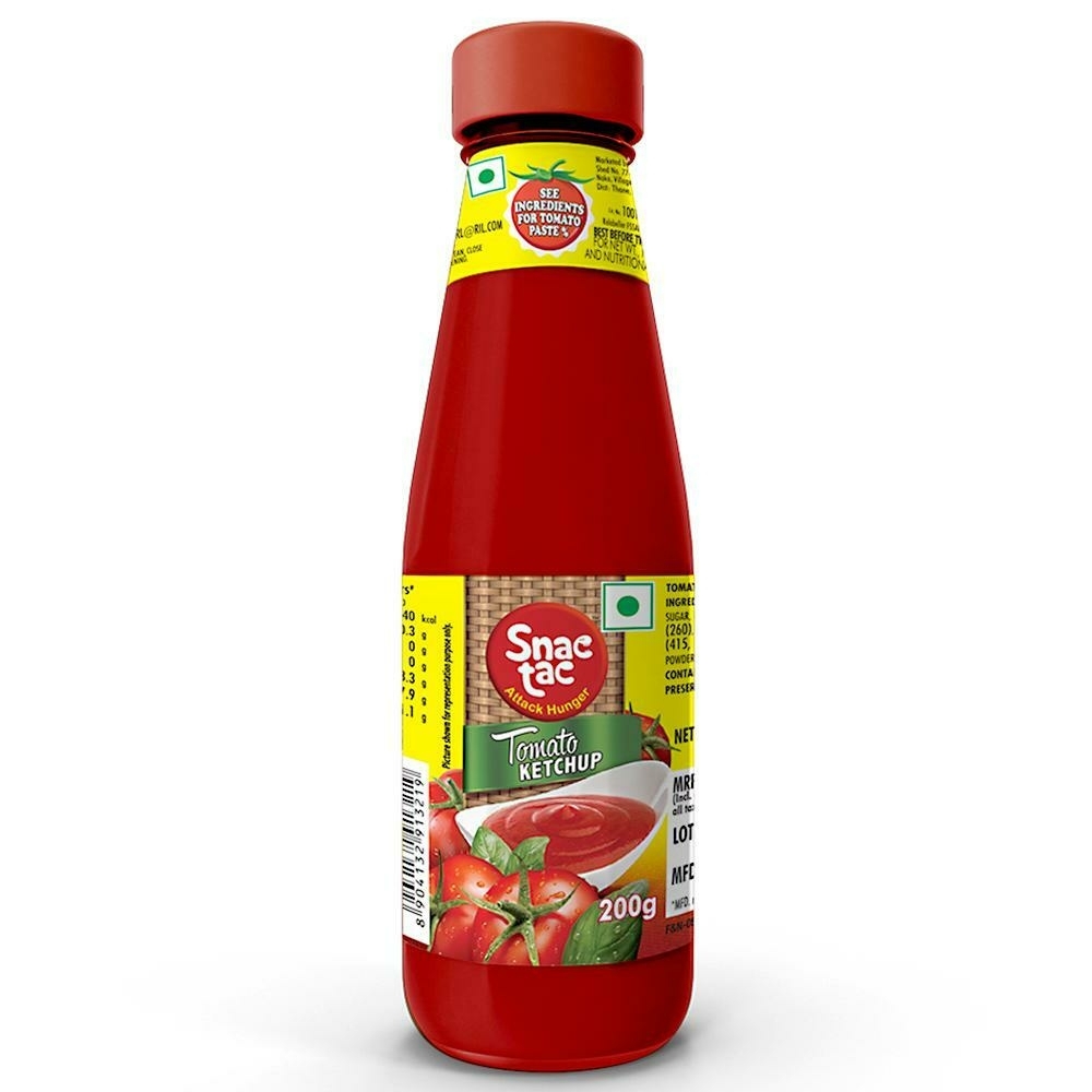 Snac Tac Tomato Ketchup 200 G