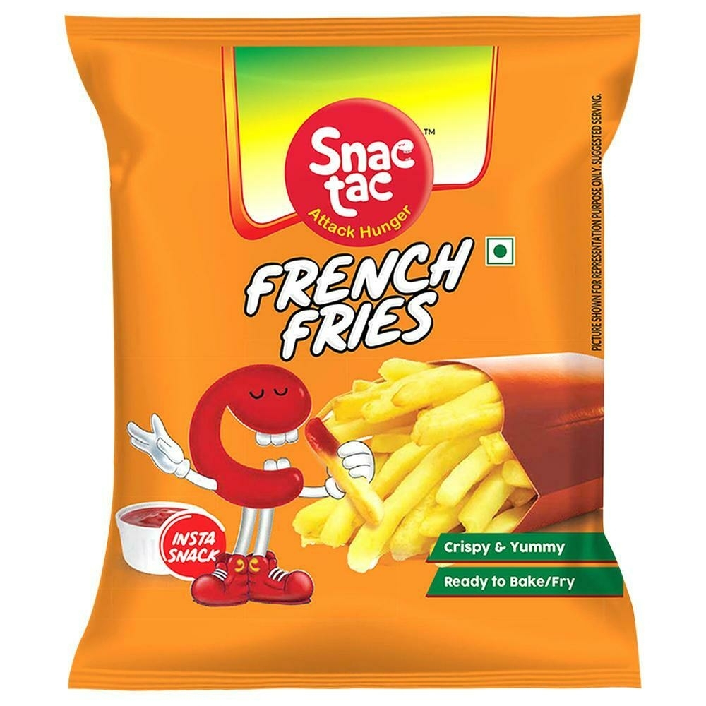 Snac Tac Frozen French Fries 750 G
