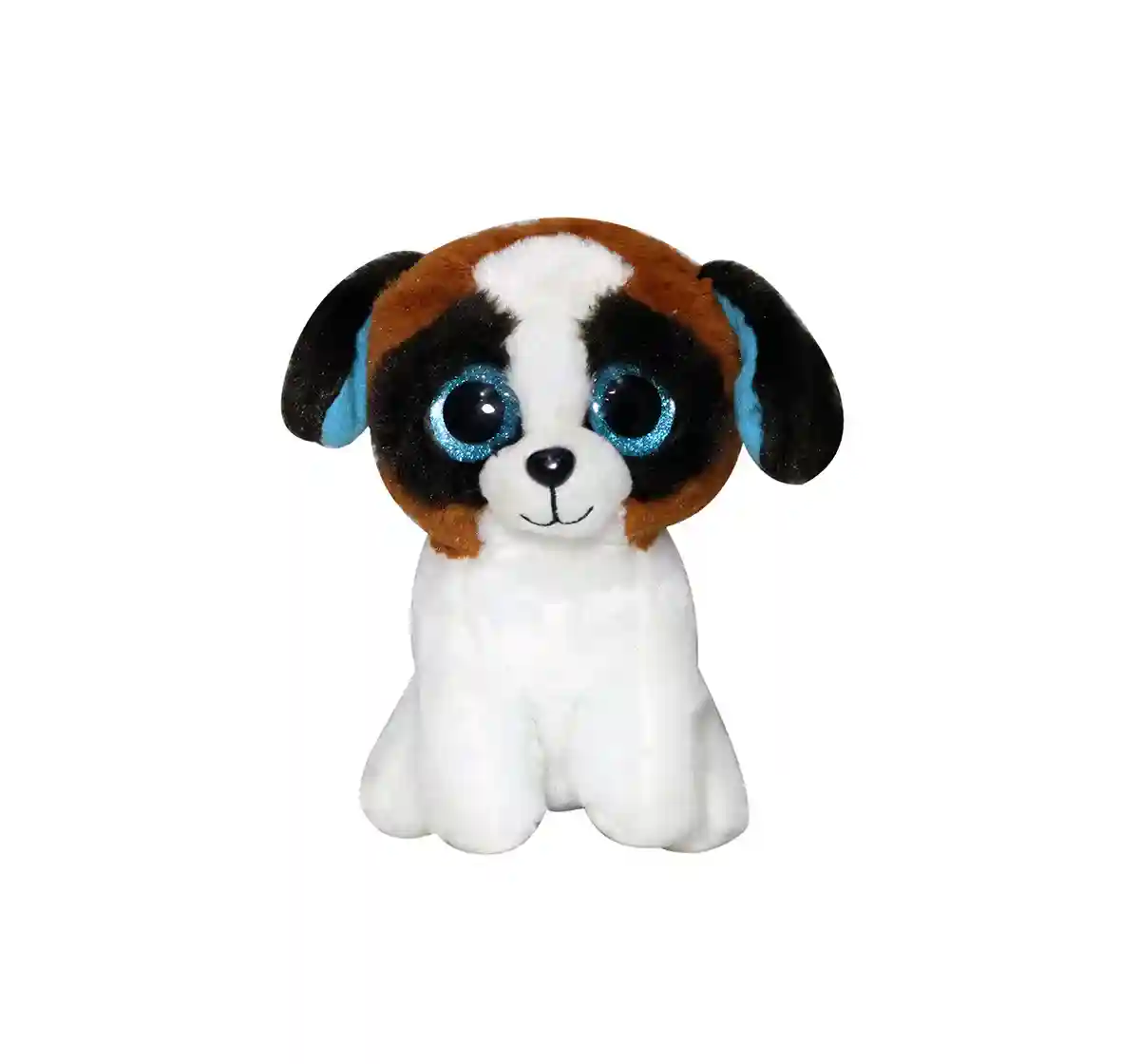 Softbuddies Big Eye Dog  Quirky Soft Toys for Kids age 3Y+ - 20 Cm (Brown)