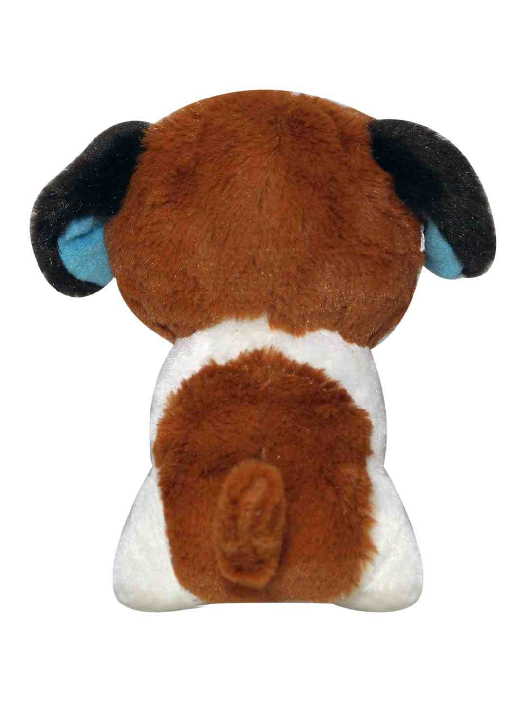 Softbuddies Big Eye Dog  Quirky Soft Toys for Kids age 3Y+ - 20 Cm (Brown)