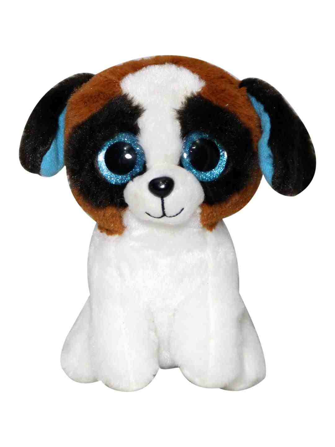 Softbuddies Big Eye Dog  Quirky Soft Toys for Kids age 3Y+ - 20 Cm (Brown)