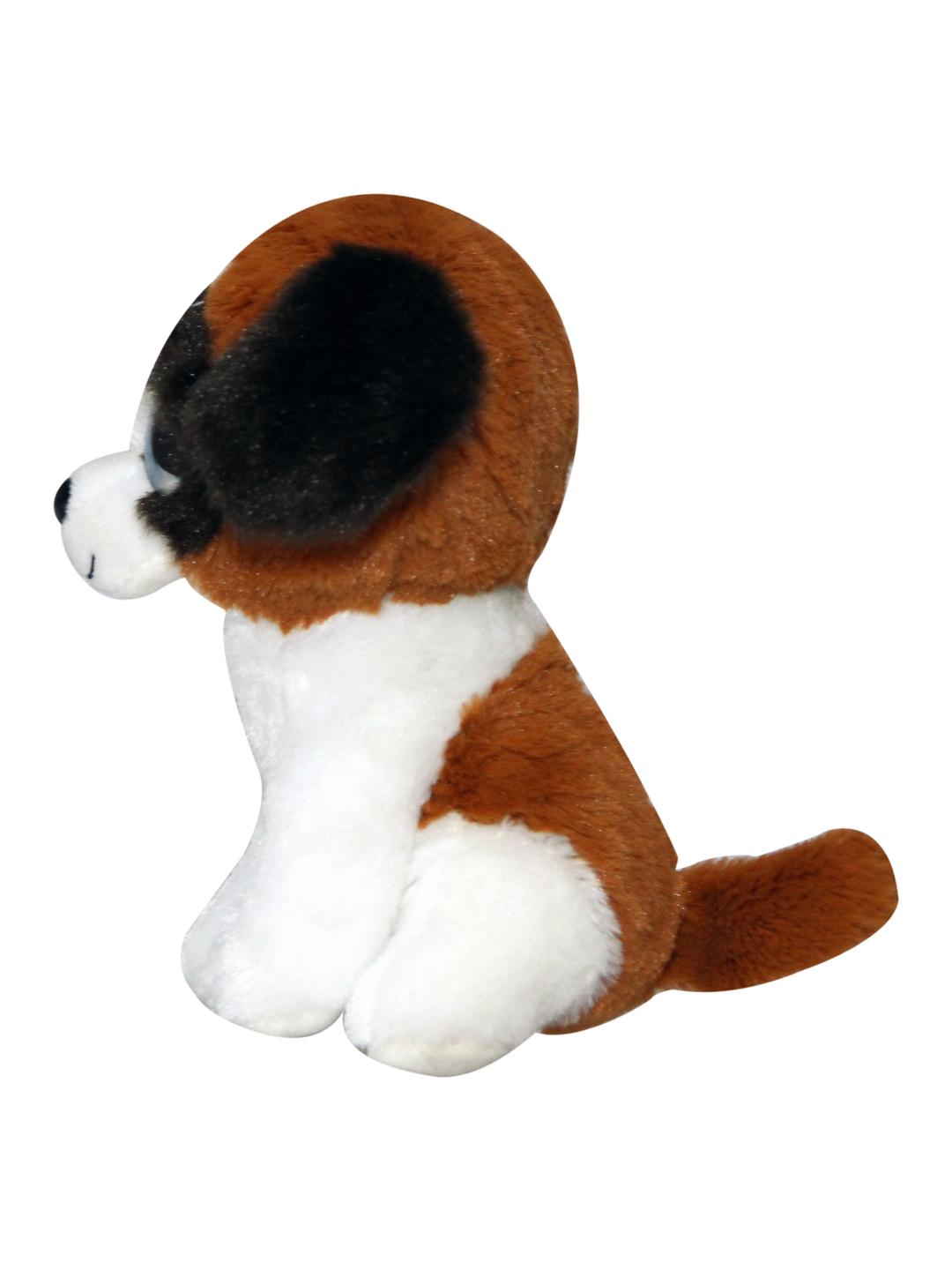 Softbuddies Big Eye Dog Quirky Soft Toys for Kids age 3Y+ - 30 Cm (Brown)