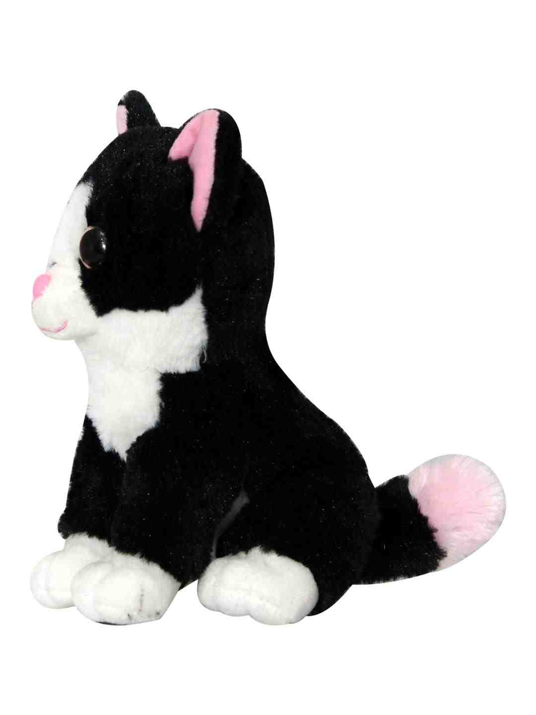 Softbuddies Big Eye Cat, Quirky Soft Toys for Kids age 3Y+ 30 Cm