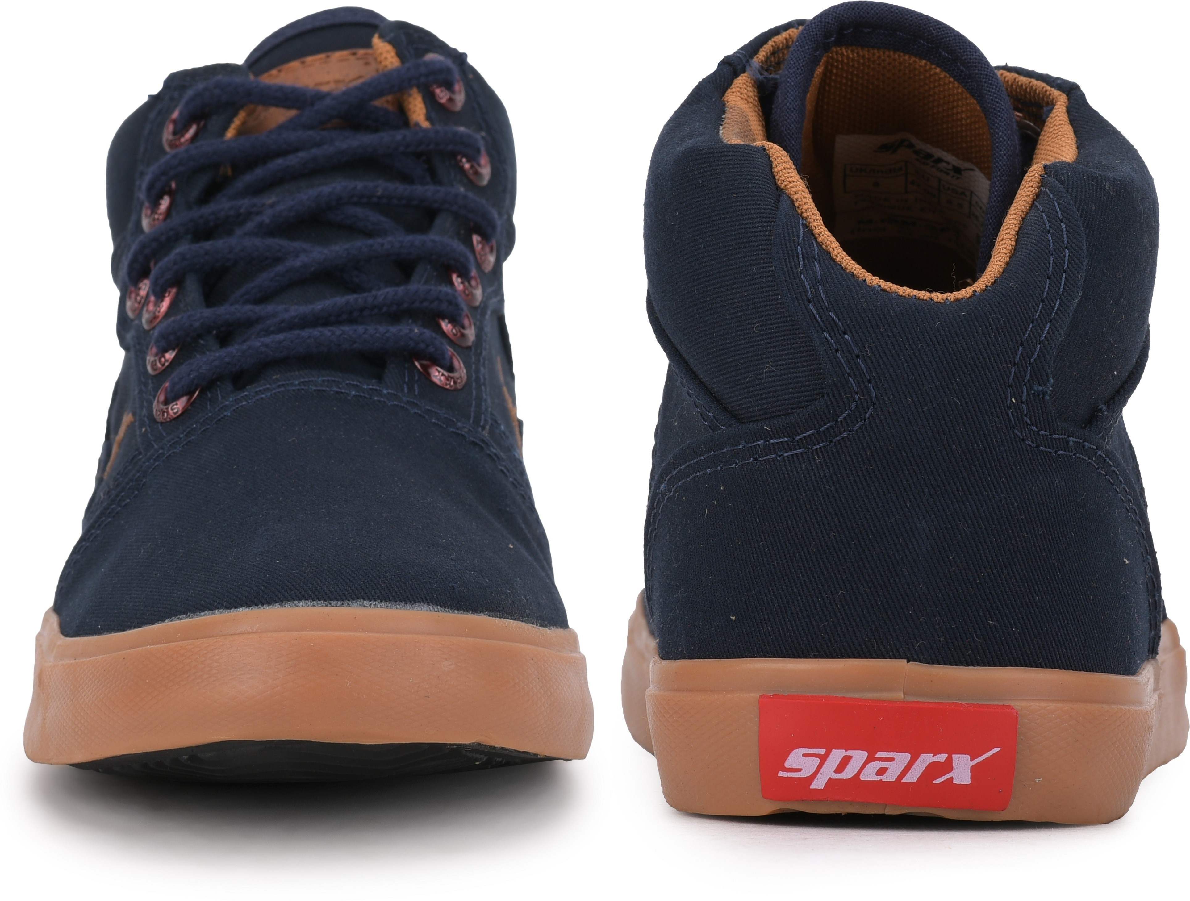 Sparx Outdoor navy-blue-tan Casual Shoes