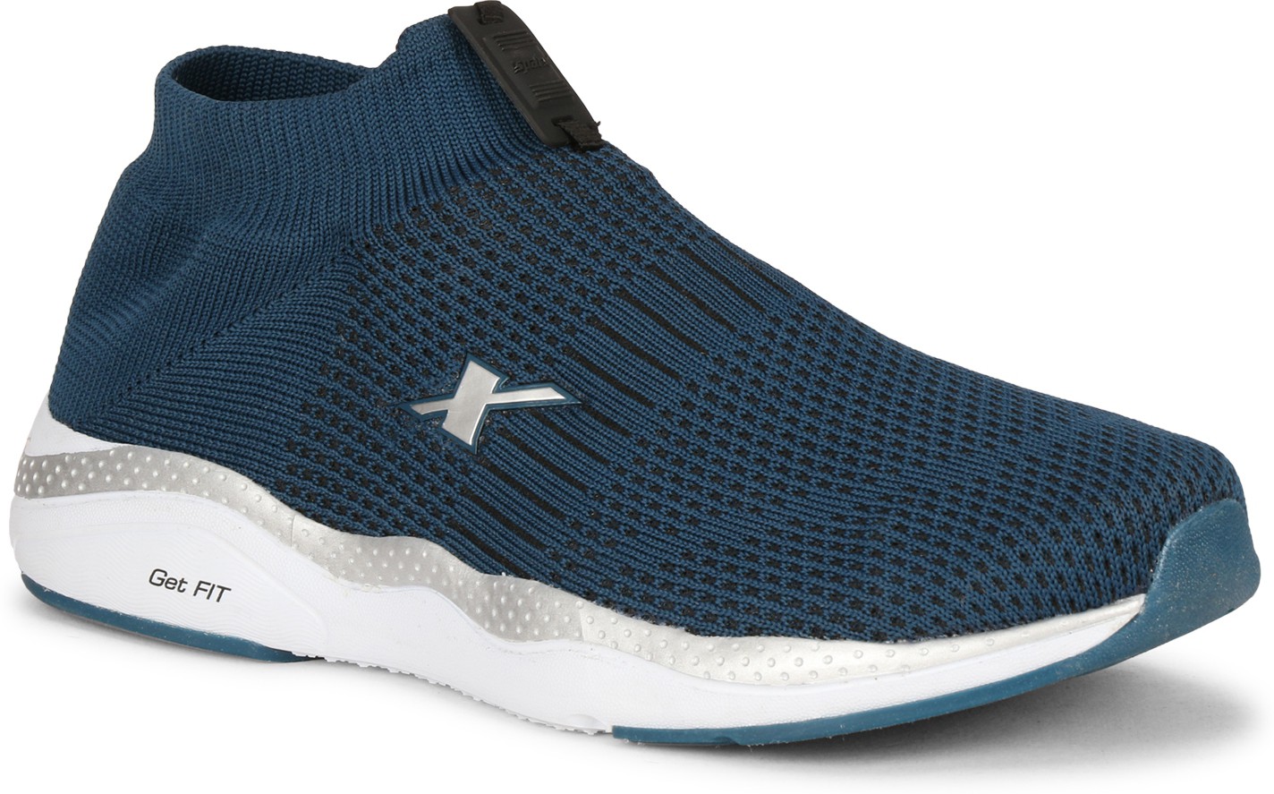 Sparx Outdoor T.Blue/Silver Casual Shoes
