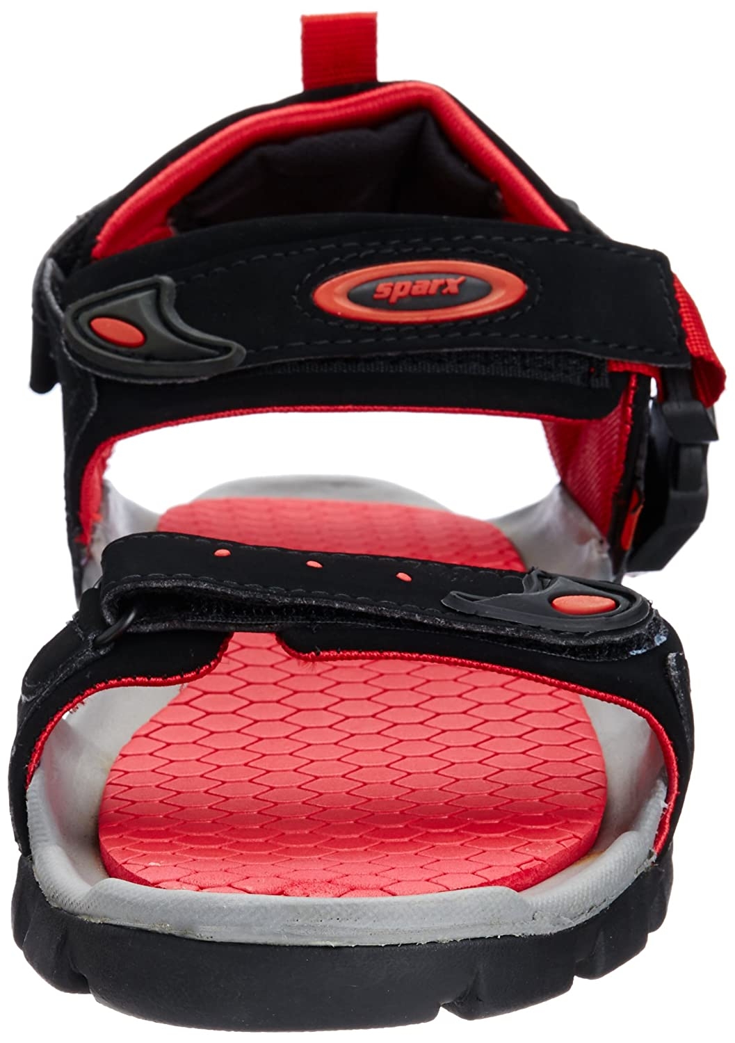 Buy Black & Red Sandals for Men by SPARX Online | Ajio.com