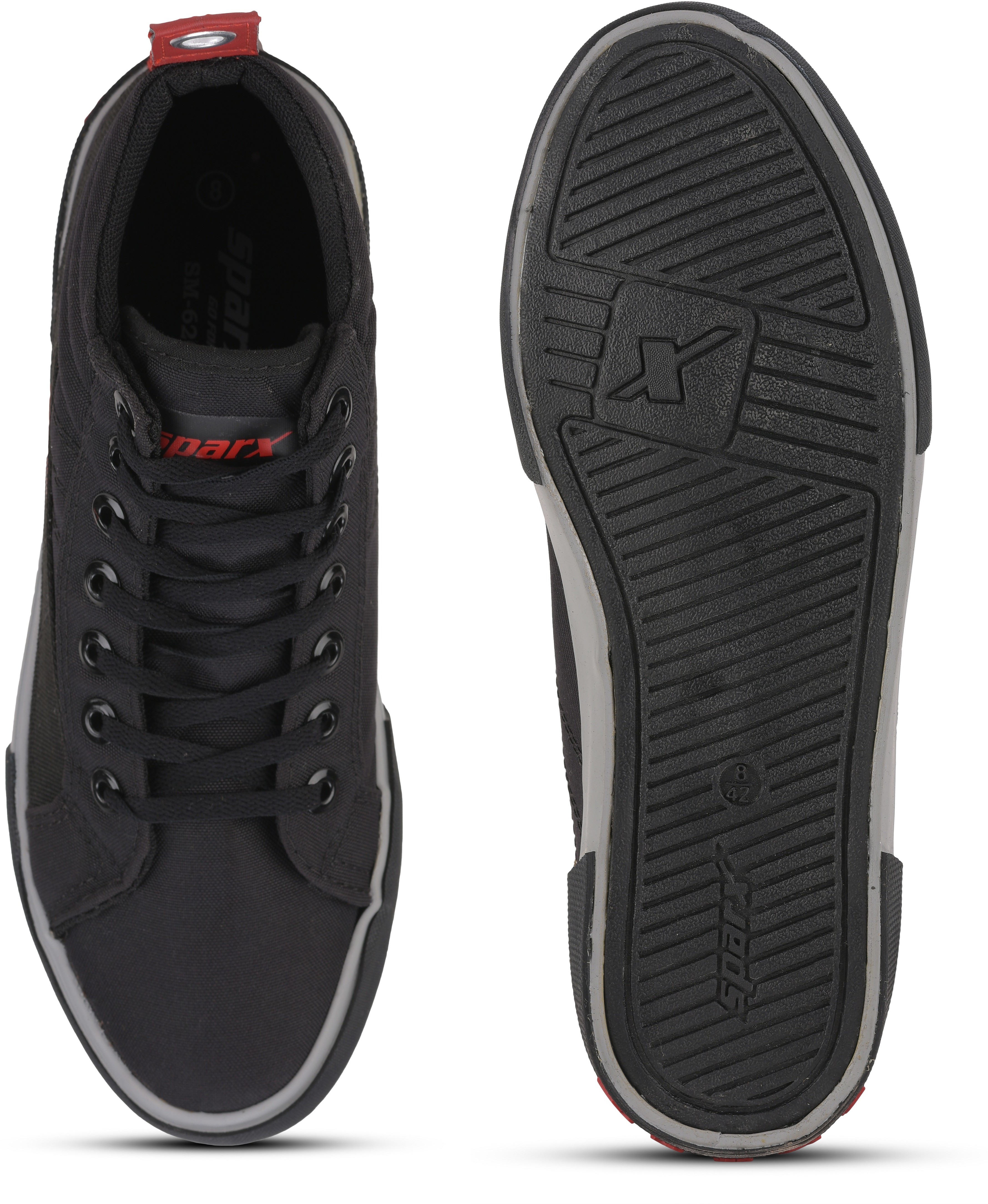 Sparx Outdoor BLACKRED Casual Shoes