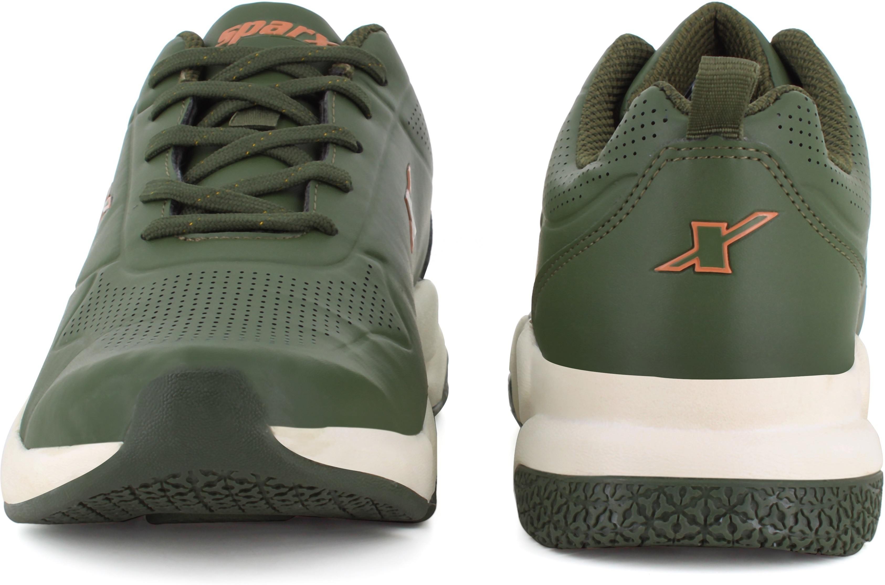 Sparx olive top green shoes