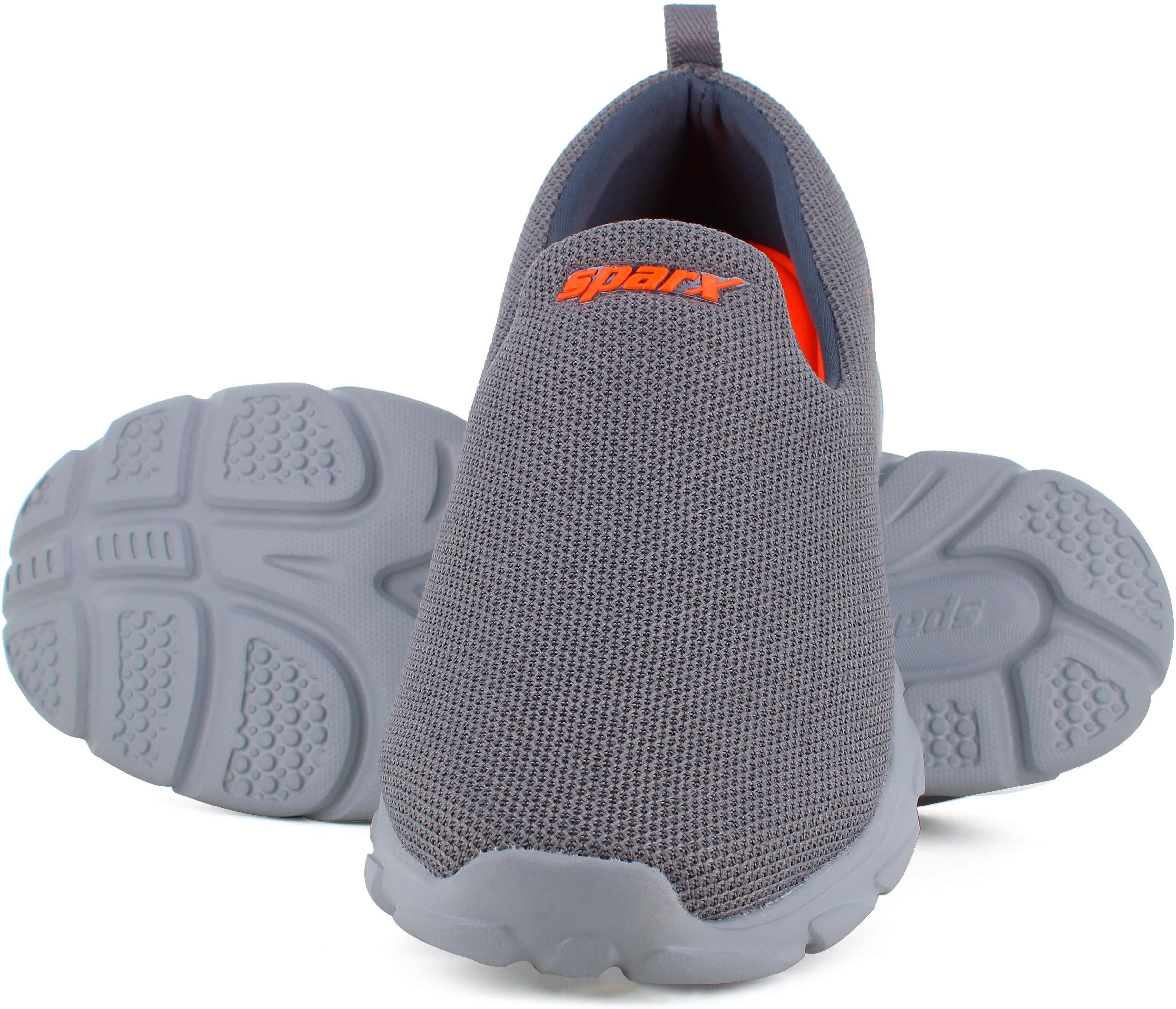 Sparx Outdoor GREY-NEON ORANGE Casual Shoes