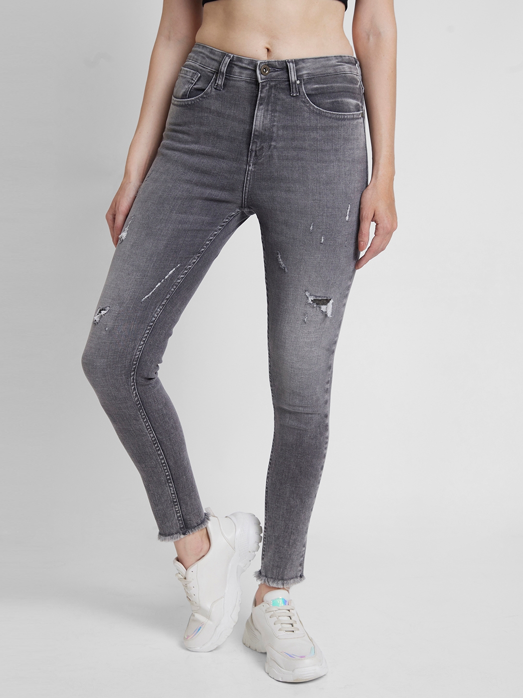 Just Love Ripped Denim Jeggings for Women Jeans India  Ubuy