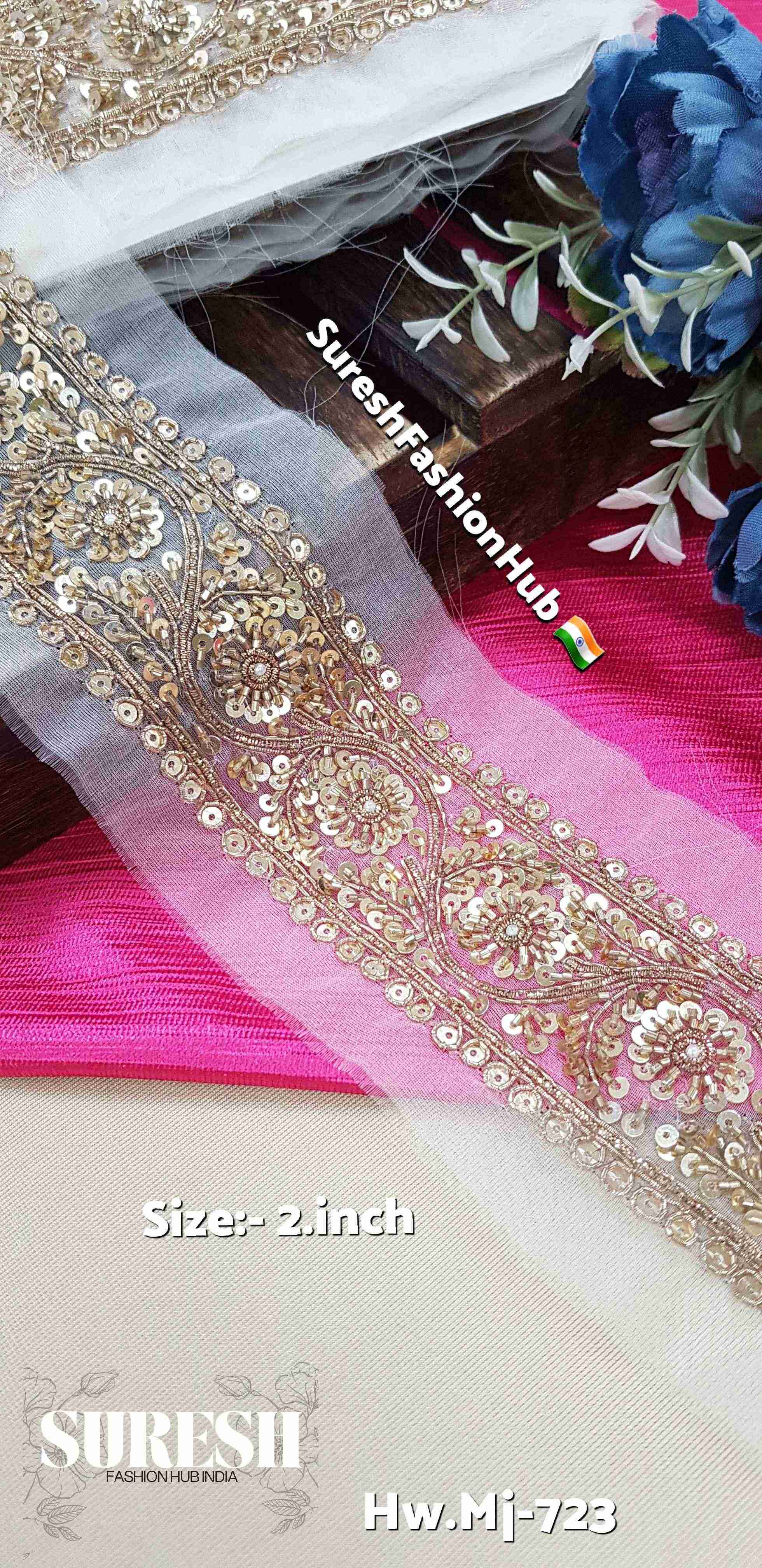 Matt Floral Luxe Organza Lace