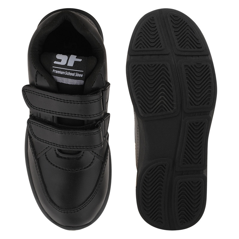 Stanfield | Stanfield School Shoes Black ( Velcro) 3