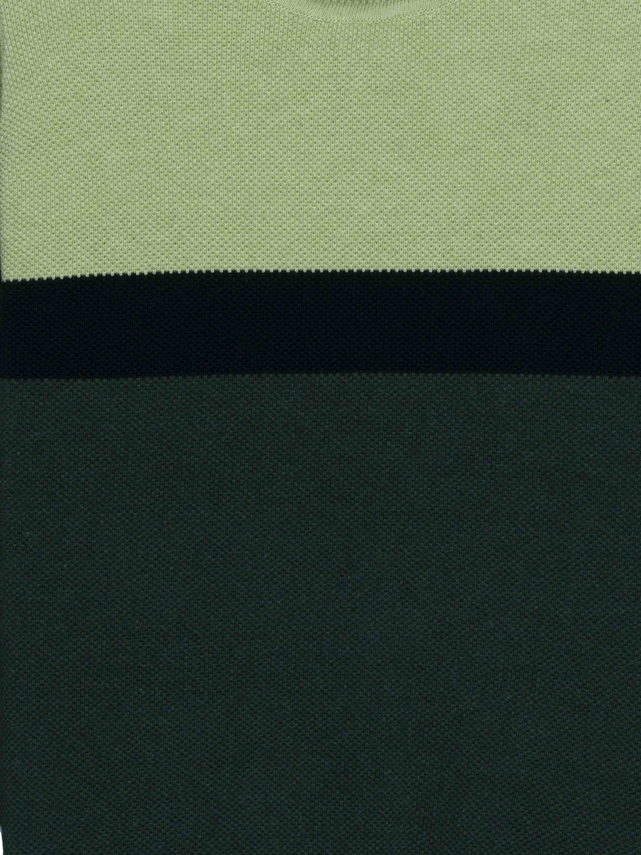 Status Quo | Boy's Green Cotton Solid Sweaters 2