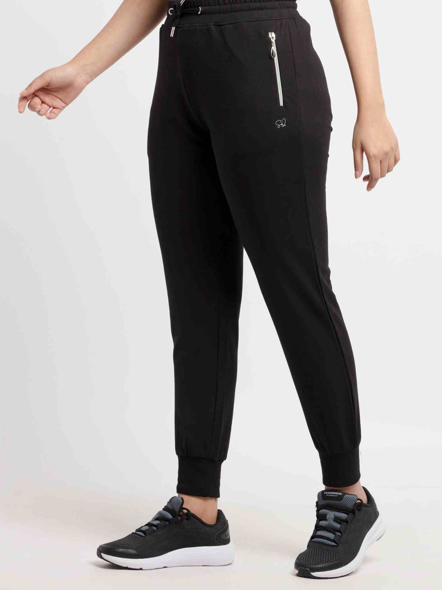Women'ss Ankle length Solid Joggers