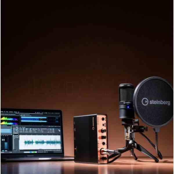Steinberg UR12 Podcast Starter Pack Black | aDawliah shop