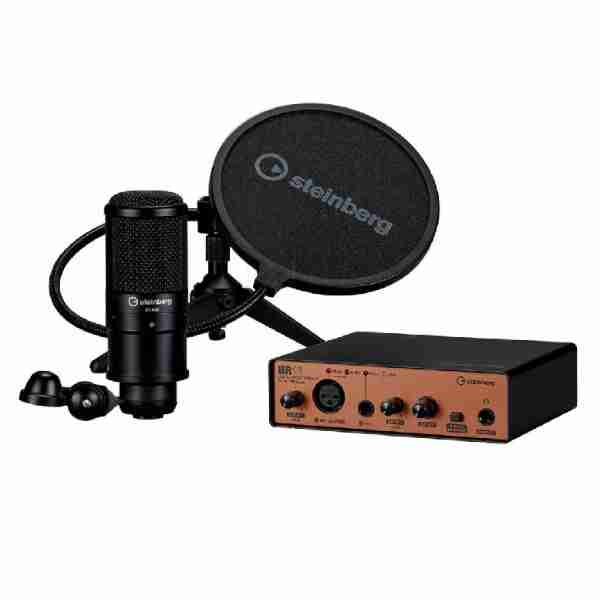 Steinberg UR12 Podcast Starter Pack Black | aDawliah shop