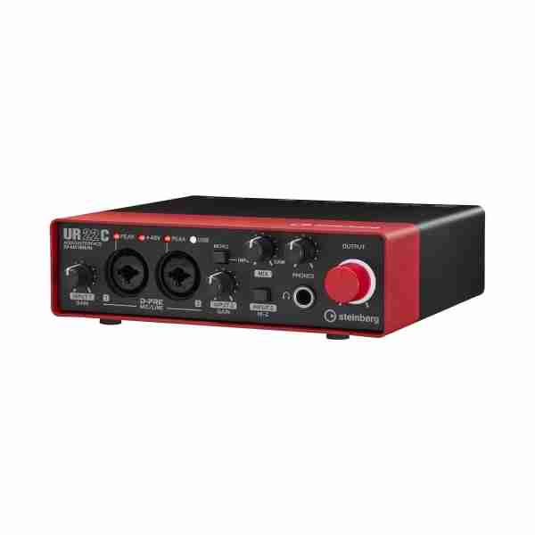 Steinberg UR22C Red 2.0 Audio Interface Recording Package