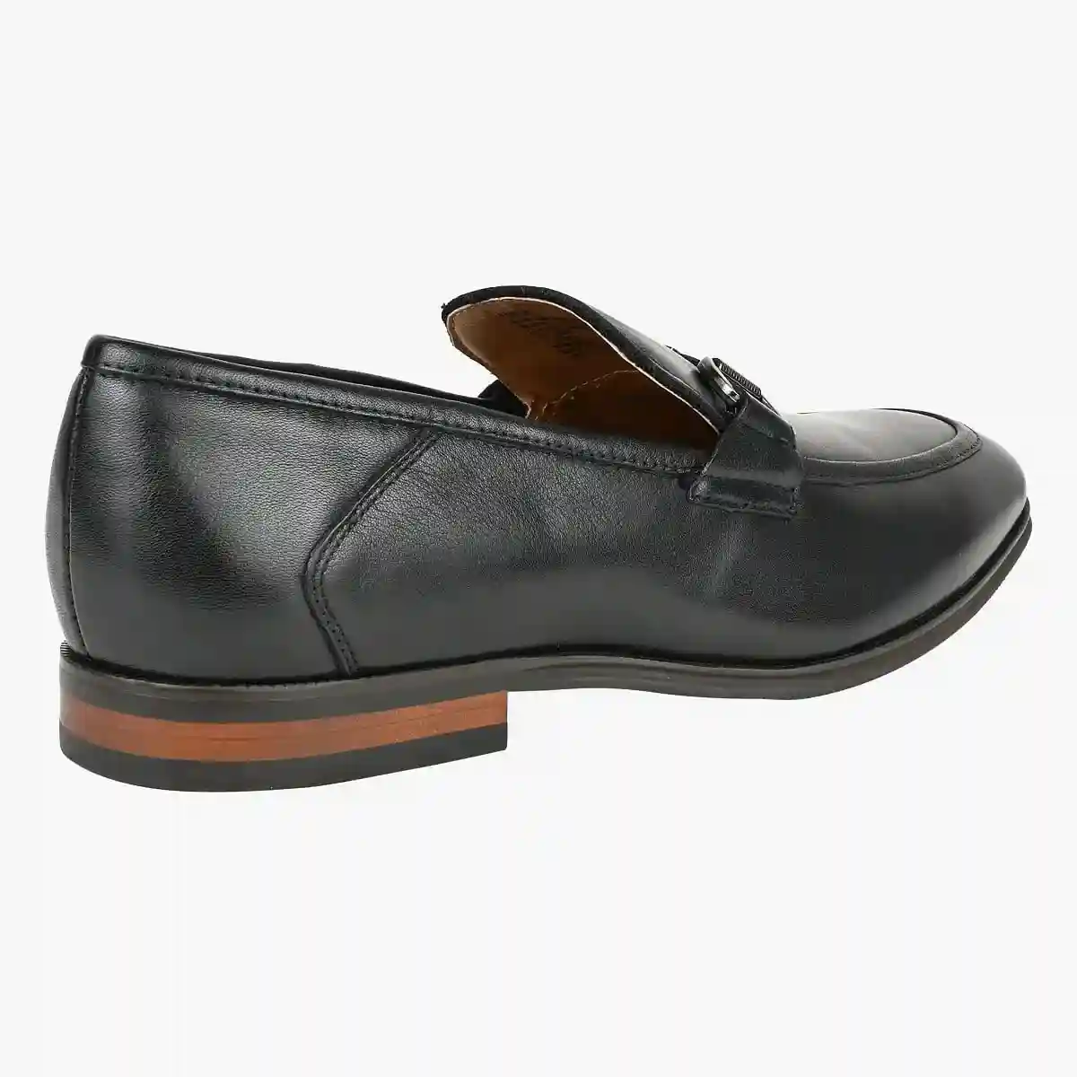 Aahron Black Tie-Ups & Dress Loafers