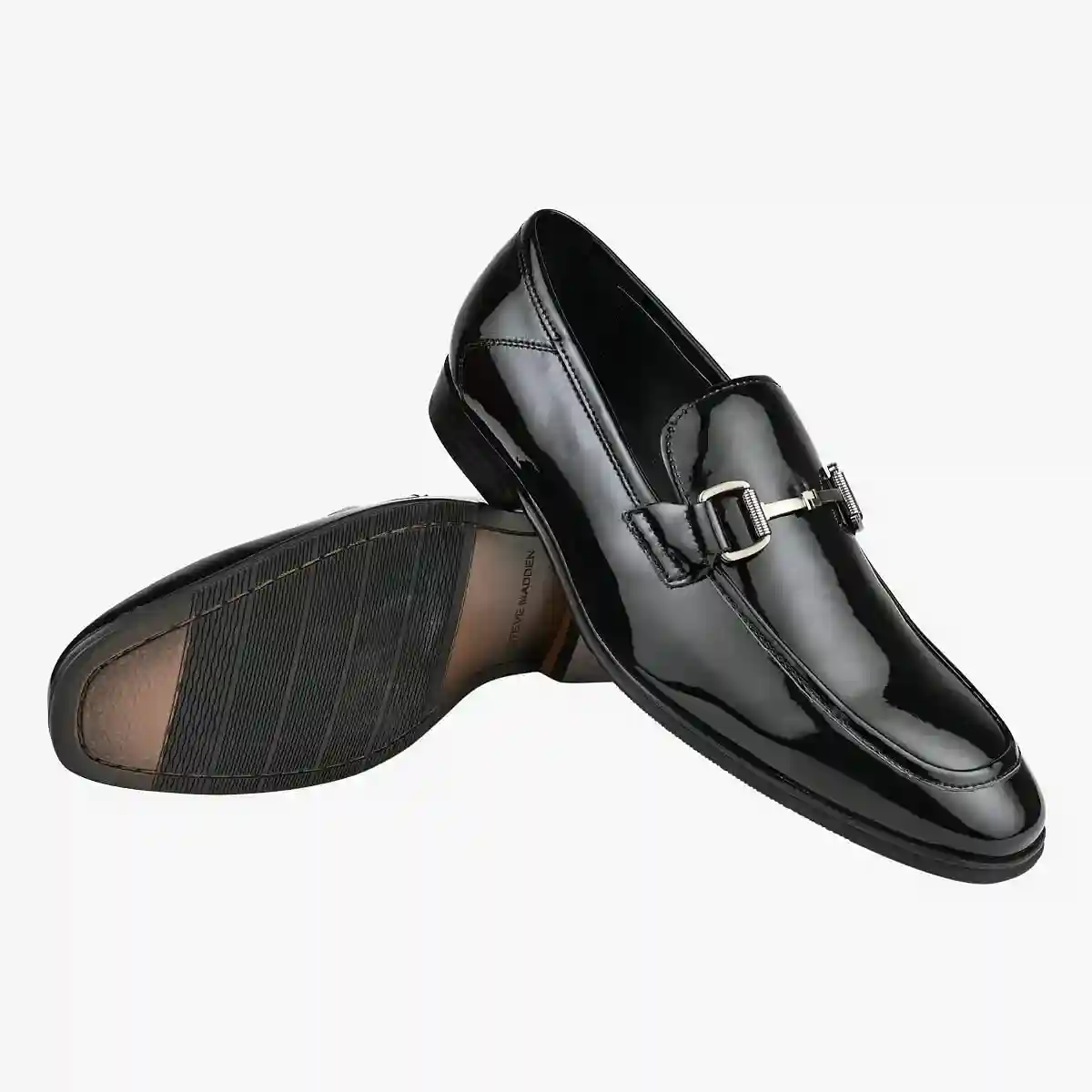 Aahron Black Tie-Ups & Dress Loafers