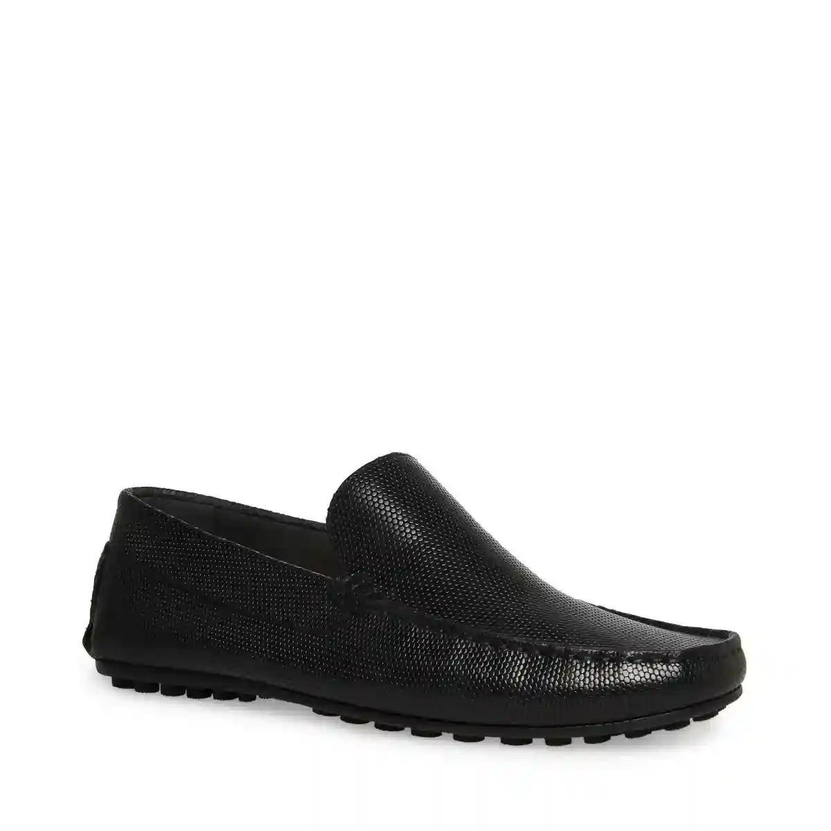 Asinaa Black Driver Loafers