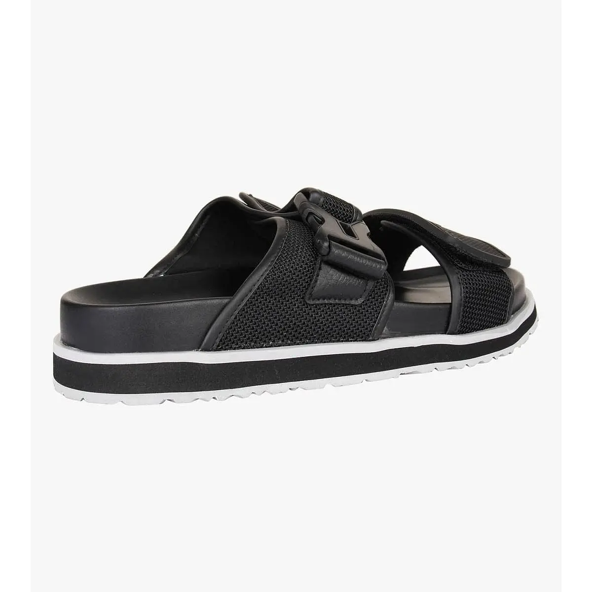 Barlow Black Sandals & Flip Flops