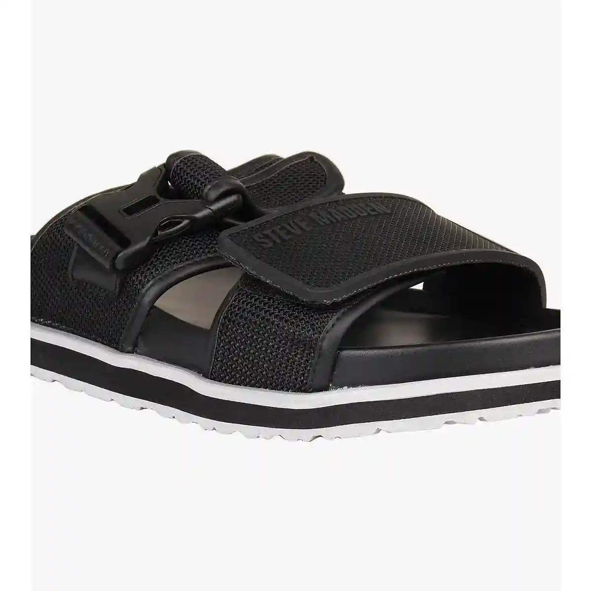 Barlow Black Sandals & Flip Flops