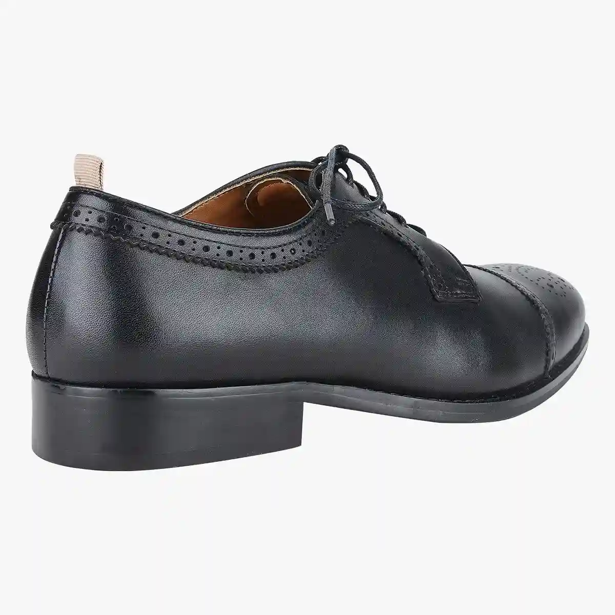 Baseline Black Tie-Ups & Dress Loafers